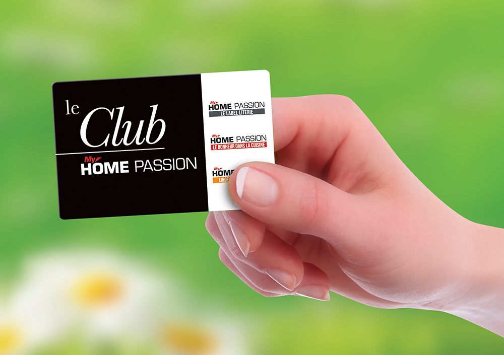 Carte club My Home Passion, le plein d'avantages !