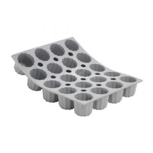Plaque Elastomoule mini-canelés *20 - DE BUYER