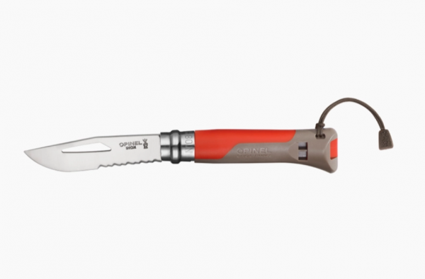 Opinel N°08 Outdoor Terre / Rouge