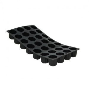 Moule silicone 28 mini canelés bordelais Moul'Flex - DE BUYER