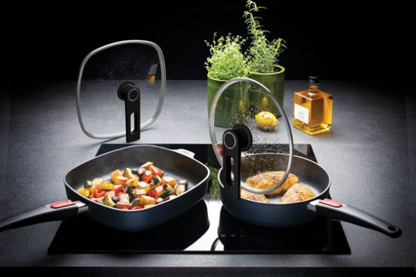 Couvercle verre rond avec poignée Smart Lid - WOLL