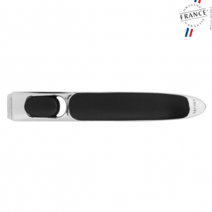 Poignée inox & silicone noir Zenith 3 - CRISTEL