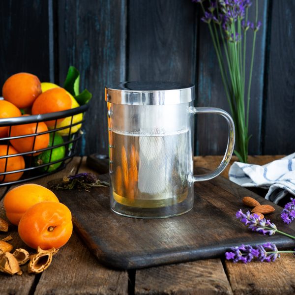Tisanière verre borosilicate Verbena 400ml CRISTEL – Image 2