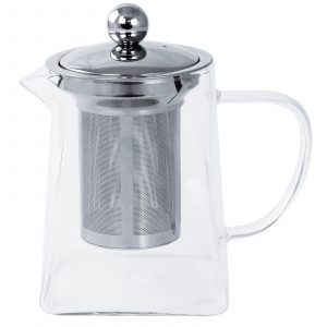 Théière verre borosilicate Rooibos CRISTEL