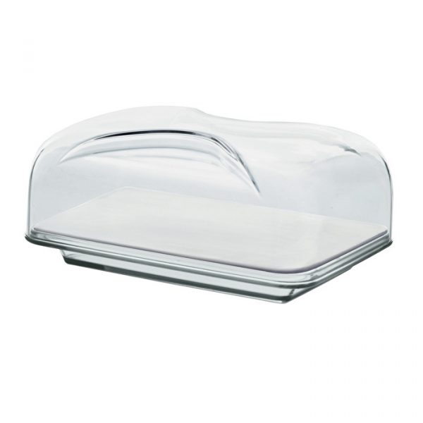 Service à fromage rectangulaire Gocce transparent GUZZINI