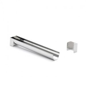 Gouttière bûche inox ou insert 30x4cm - DE BUYER