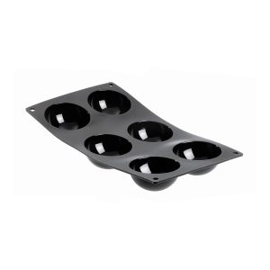 Plaque 6 demi sphères Moul'Flex - DE BUYER