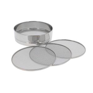 Tamis inox 4 mailles interchangeables DE BUYER