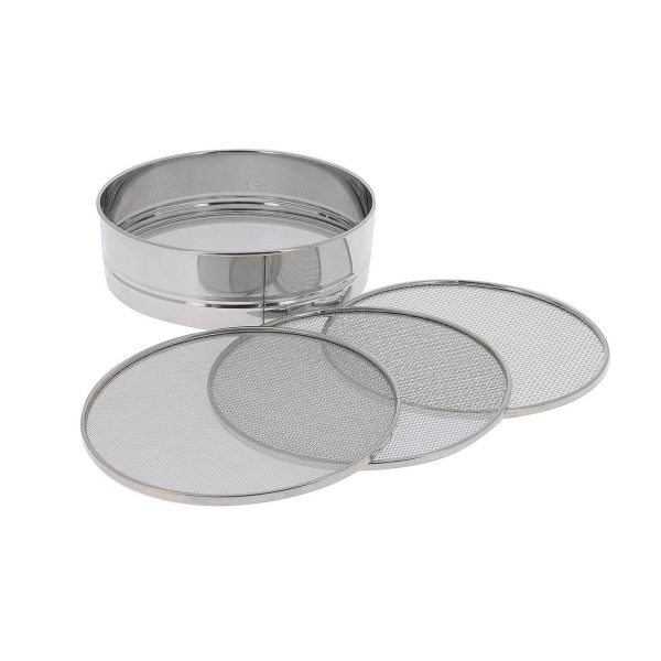 Tamis inox 4 mailles interchangeables DE BUYER