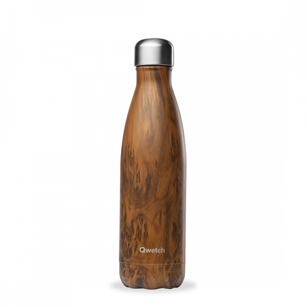 Bouteille isotherme Wood - QWETCH