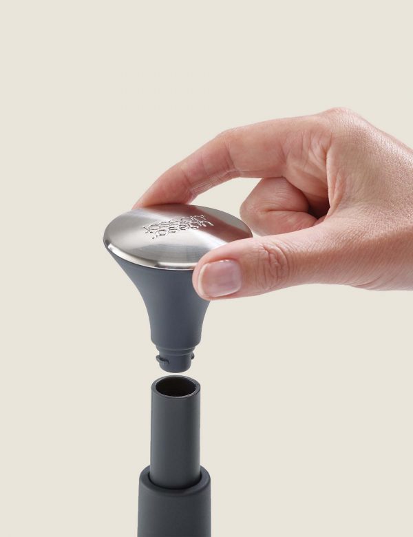 Support essuie-tout + découpe Push&Tear gris - JOSEPH JOSEPH – Image 4