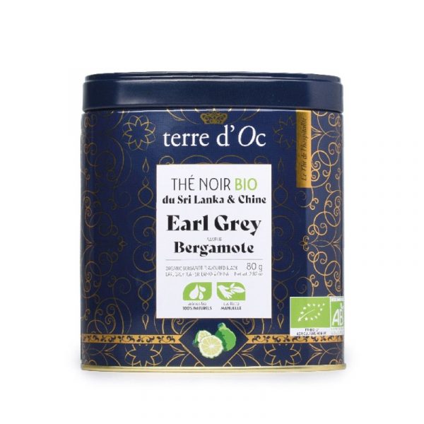 Thé noir Earl Grey - TERRE D'OC