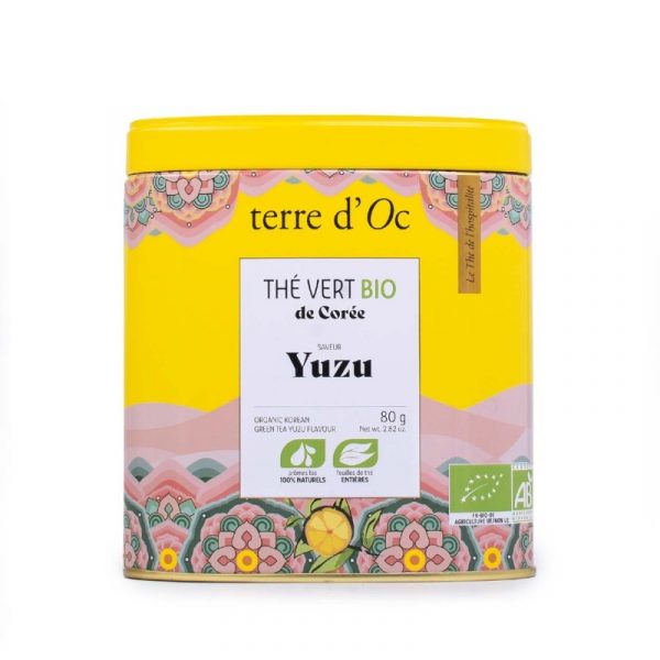 Thé vert de Corée Yuzu - TERRE D'OC