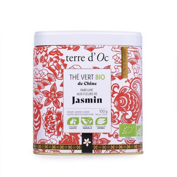 Thé vert Jasmin de Chine - TERRE D'OC