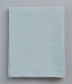 Drap percale bleu givré SYLVIE THIRIEZ