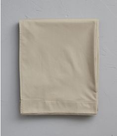 Drap percale marron terre battue SYLVIE THIRIEZ