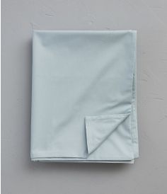 Housse de couette percale bleu givré SYLVIE THIRIEZ