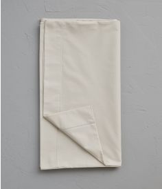 Taie de traversin percale beige pashmina SYLVIE THIRIEZ