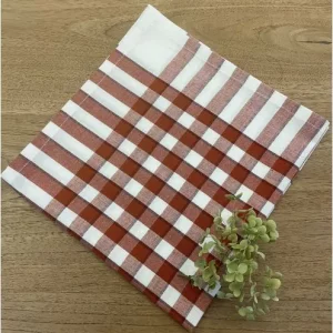 Serviette de table Bistrot paprika - SYLVIE THIRIEZ