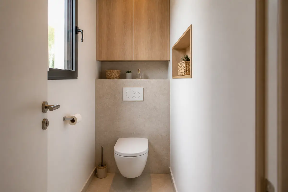 Déco WC petit espace : 12 astuces pratiques et élégantes