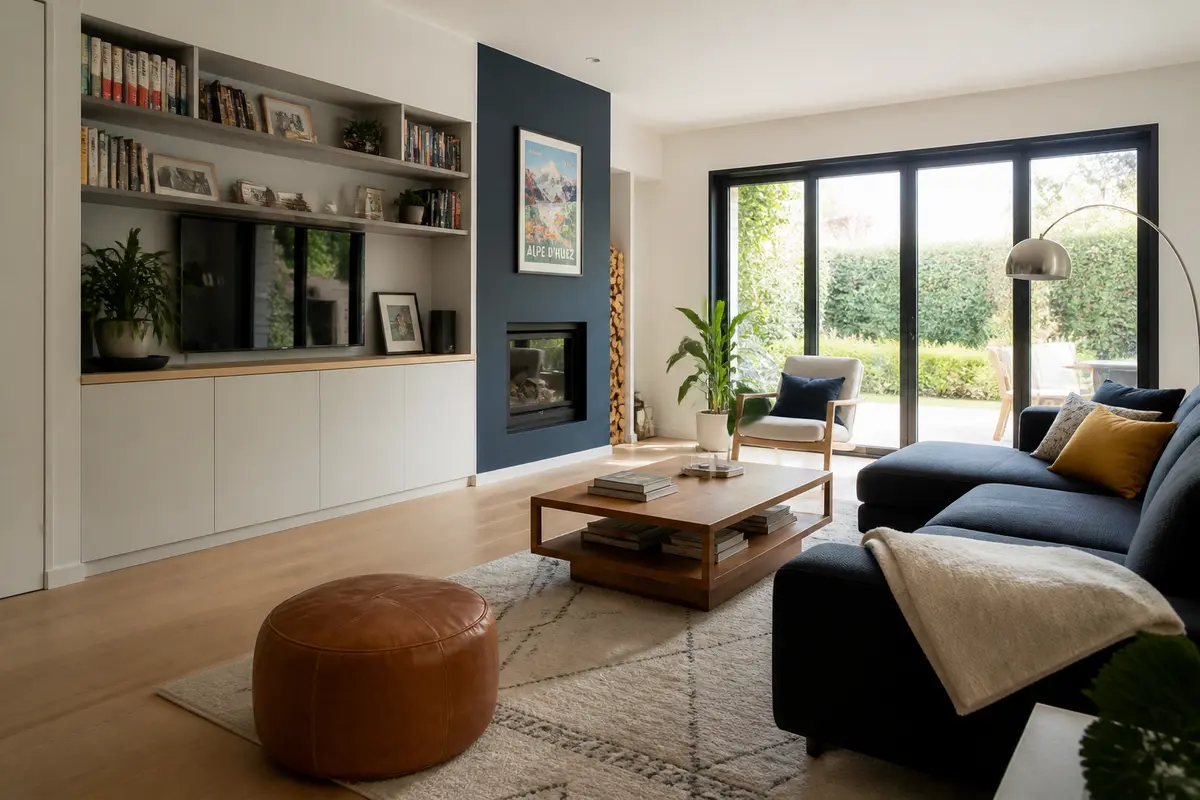Idée aménagement salon : 21 conseils pour optimiser et décorer