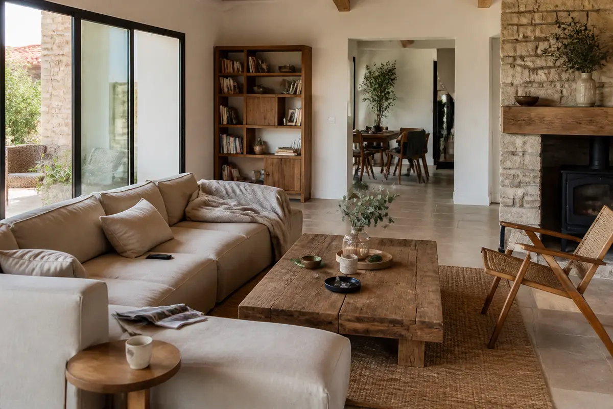 Salon moderne 2025 : 12 idées tendance pour un déco stylée